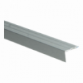 Hoeklijnprofiel zelfkl. 17 mm zilver geborsteld 3 m¹