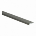 Hoeklijn zelfkl. 4 mm tbv PVC klik RVS geborsteld