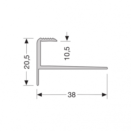 Küberit 811 trapneus 10,5 mm F6 brons