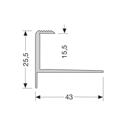 Küberit 813 trapneus 15,5 mm F6 brons