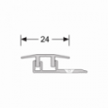 Design Clip 4-7,5 mm 578 dilatatieprofiel zilver