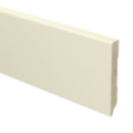 MDF Moderne plint 90x12 voorgelakt RAL 9001