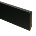 MDF Moderne plint 70x12 voorgelakt RAL 9005