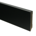 MDF Moderne plint 90x15 voorgelakt RAL 9005