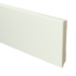 MDF Moderne plint 120x15 voorgelakt RAL 9016