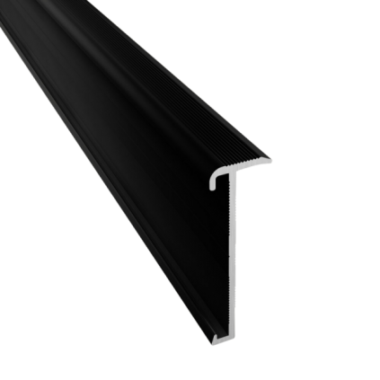 Trapneusprofiel 845 14x43mm tbv 2-3mm PVC zwart