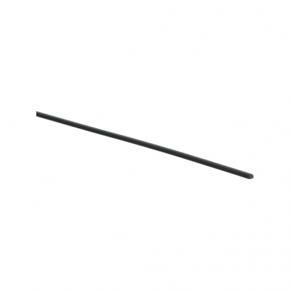 PVC Bies 2,3 x 3,5 mm x 100 cm zwart