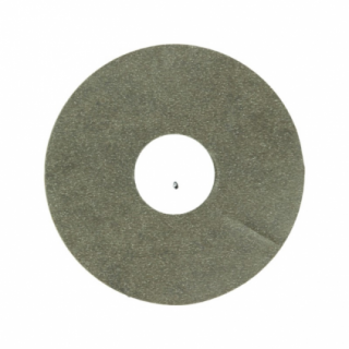 Zelfkl. rozet (17 mm) beton gepol. koper (10 st.)