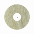 Zelfkl. rozet (17 mm) verouderd eiken nat. (10 st.)