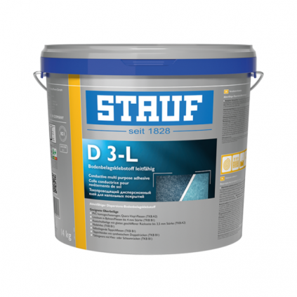 Stauf D3-L stroomgel. dispersie-vloerbed.lijm 14 kg
