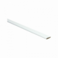Afwerklijst met plakstrip wit RAL 9016
