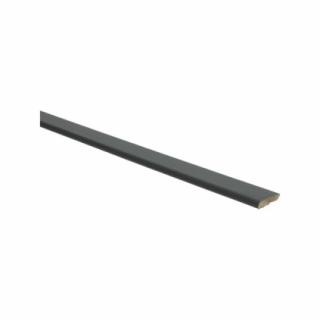 Afwerklijst met plakstrip zwart RAL 9005