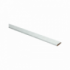 Afwerklijst met plakstrip beton wit