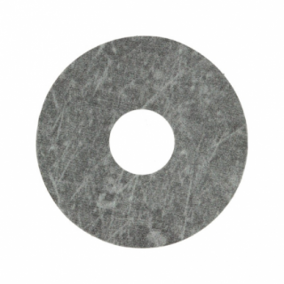 Zelfkl. rozet (17 mm) beton donkergrijs (10 st.)