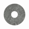 Zelfkl. rozet (17 mm) beton donkergrijs (10 st.)