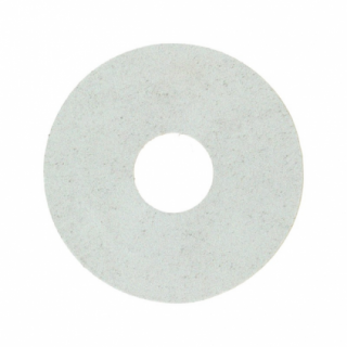 Zelfkl. rozet (17 mm) beton wit (10 st.)