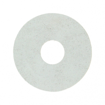 Zelfkl. rozet (17 mm) beton wit (10 st.)