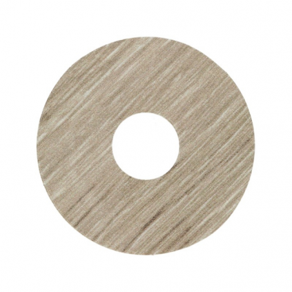 Zelfkl. rozet (17 mm) eiken kaneel (10 st.)