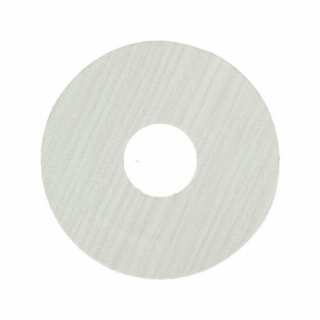 Zelfkl. rozet (17 mm) eiken katoenwit (10 st.)