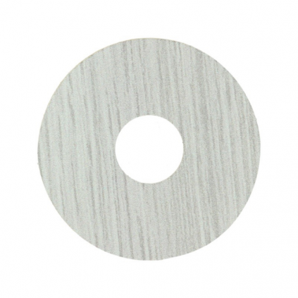 Zelfkl. rozet (17 mm) eiken wit grijs (10 st.)