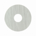 Zelfkl. rozet (17 mm) eiken wit grijs (10 st.)