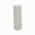 Hoek/eindstuk folie 4st. wit RAL 9001
