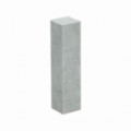 Hoek/eindstuk folie 4st. beton wit