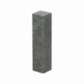 Hoek/eindstuk folie 4st. beton donkergrijs