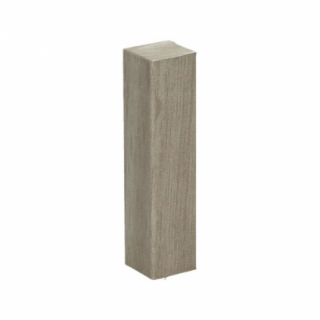 Hoek/eindstuk folie 4st. eiken beige
