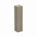 Hoek/eindstuk folie 4st. eiken beige