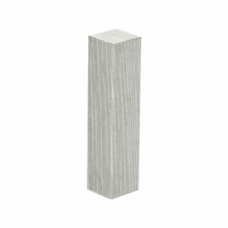 Hoek/eindstuk folie 4st. eiken beige wit