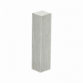 Hoek/eindstuk folie 4st. eiken beige wit