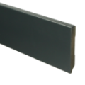 MDF Moderne plint 90x12 voorgelakt RAL 7016