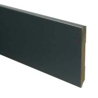 MDF Moderne plint 120x12 voorgelakt RAL 7016