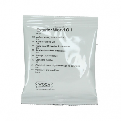 WOCA Tester Exterior oil grijs