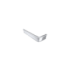 Inschuif trapprof 845 hoek rechts 3mm PVC zilver
