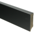 MDF Moderne plint 70x18 voorgelakt RAL 9005