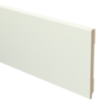 MDF Moderne plint 120x9 wit voorgelakt RAL 9010