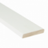 Meranti koplat recht 68x10 mm wit gegrond