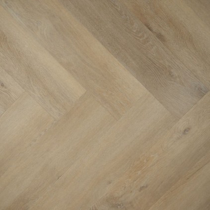 Douwes Dekker PVC klik brede visgraat honing