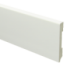 Watervaste kunststof Moderne plint 90x12 wit