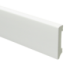 Watervaste kunststof Moderne plint 70x15 wit