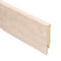 Rechte folieplint 70x14 eik licht beige