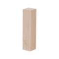 Hoek/eindstuk folie 4st. eik licht beige