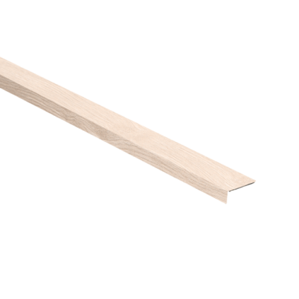 Hoeklijnprofiel 10 mm eik licht beige