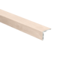 Duo-hoeklijn zelfkl. 24,5x30mm eik licht beige