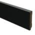 MDF Moderne plint 90x15 RAL 9005 + uitsparing