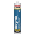 Soudal Acryrub acrylkit zwart 310 ml