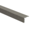 Duo-hoekl zelfkl 24,5x30mm beton gepolijst donker