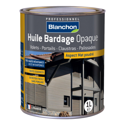 Blanchon olie voor wandbekleding antraciet 1 L